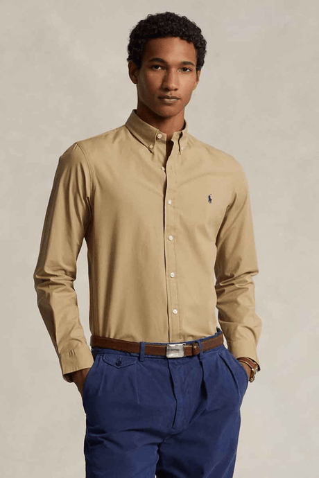 Ralph Lauren Custom Fit Stretch Poplin Shirt