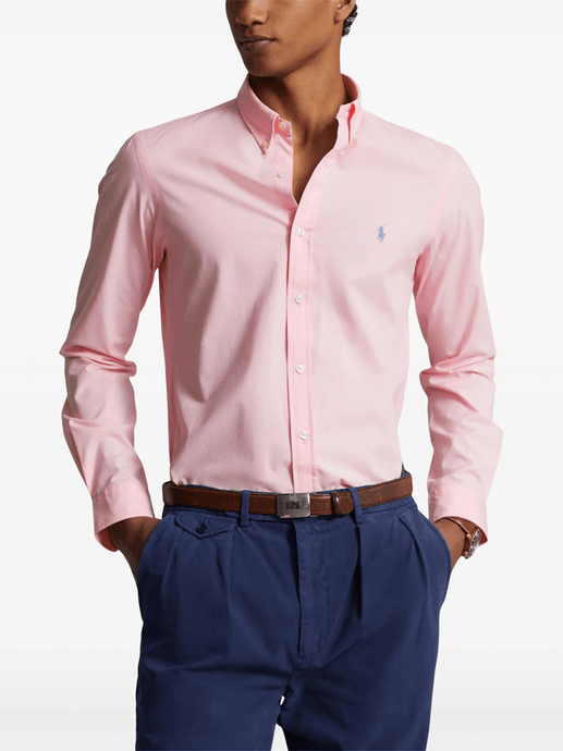 Ralph Lauren Custom Fit Stretch Poplin Shirt