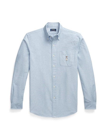 Load image into Gallery viewer, Ralph Lauren Mens Polo Custom Fit Polo Bear Oxford Shirt
