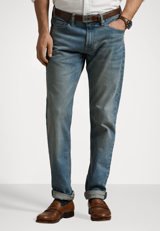 Load image into Gallery viewer, Ralph Lauren Mens Parkside Active Taper Stretch Jean
