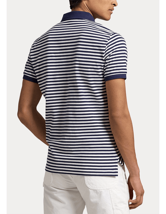 Ralph Lauren Mens Custom Slim Fit Striped Polo