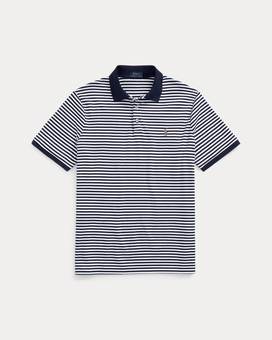 Ralph Lauren Mens Custom Slim Fit Striped Polo