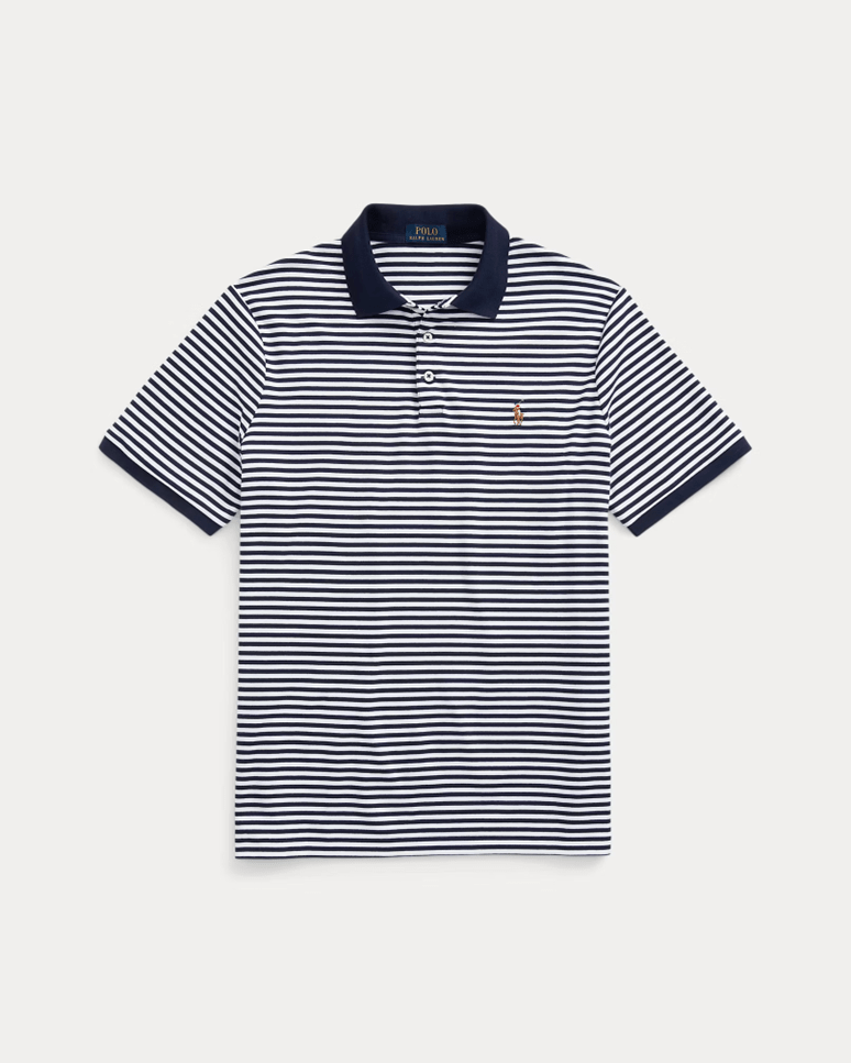 Load image into Gallery viewer, Ralph Lauren Mens Custom Slim Fit Striped Polo
