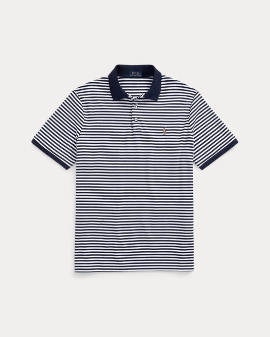 Ralph Lauren Mens Custom Slim Fit Striped Polo