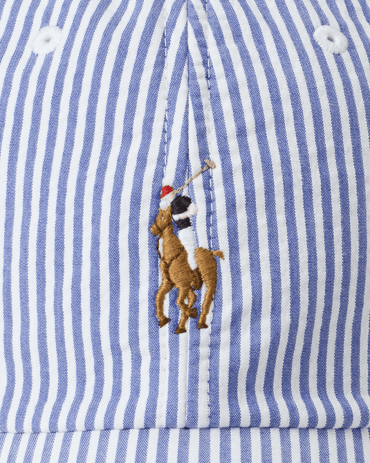 Polo Ralph Lauren Cruise Royal Seersucker Ball Cap