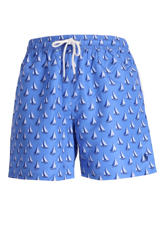 Ralph Lauren Mens Sailing Print Traveller Shorts