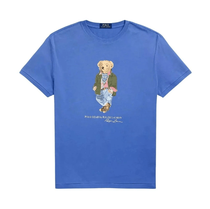 Ralph Lauren Mens Classic Fit Polo Bear Jersey T-Shirt