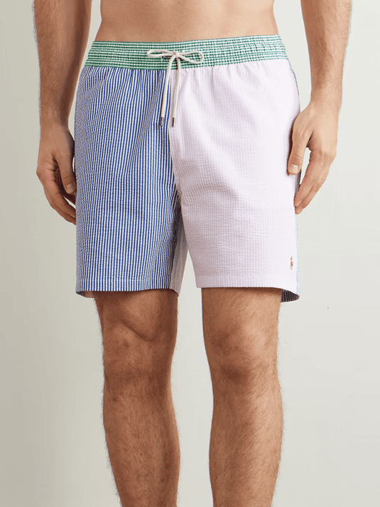 Ralph Lauren Mens Multi Coloured Seersucker Traveller Shorts