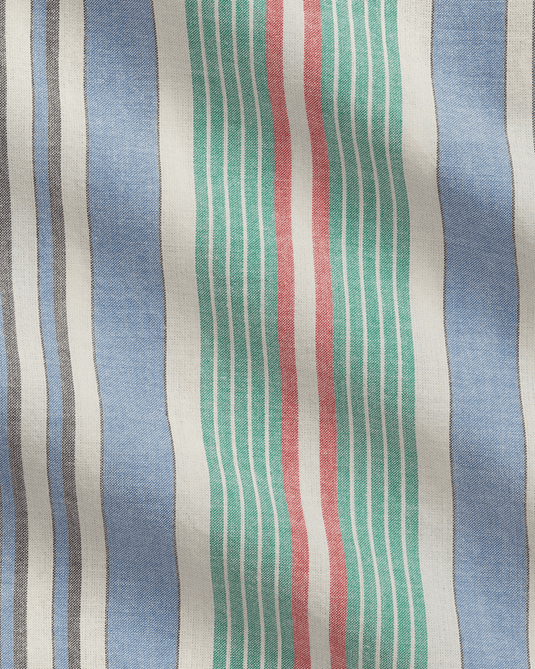 Ralph Lauren Mens Classic Fit Striped Vacation Shirt