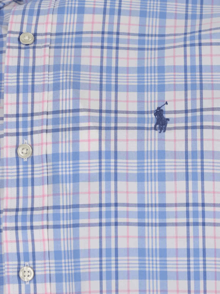 Load image into Gallery viewer, Ralph Lauren Mens Stretch Custom Fit Check Shirt
