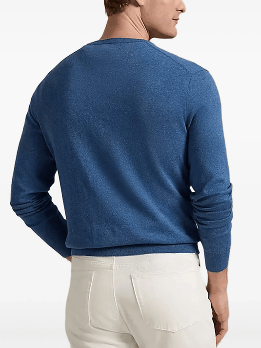 Ralph Lauren Mens Cotton-Cashmere Crewneck Sweater