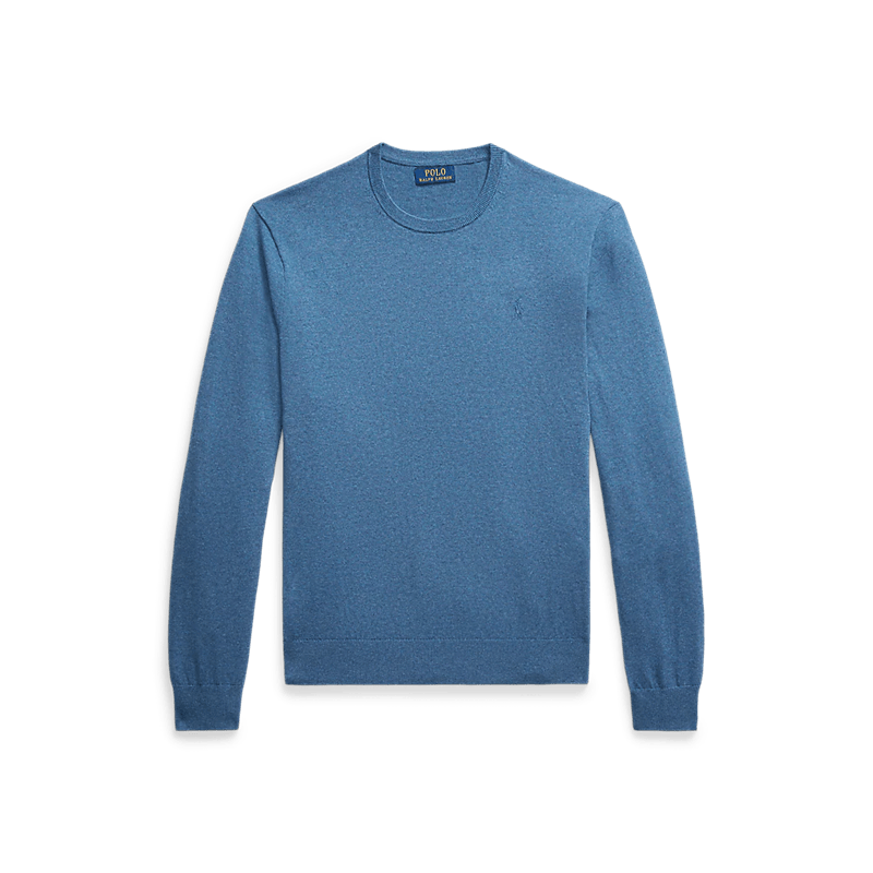 Load image into Gallery viewer, Ralph Lauren Mens Cotton-Cashmere Crewneck Sweater
