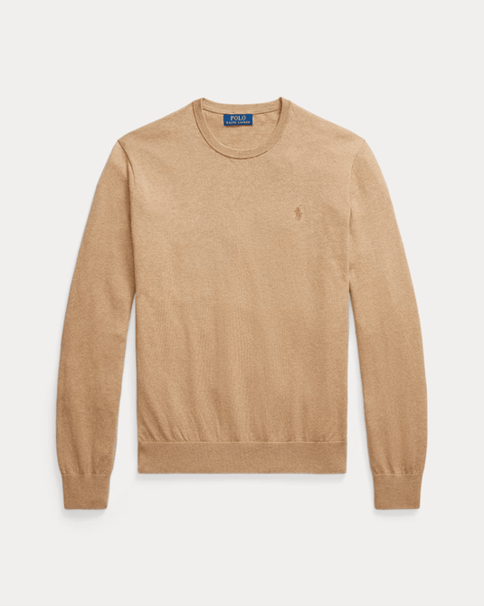 Ralph Lauren Mens Cotton-Cashmere Crewneck Sweater