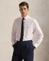 Load image into Gallery viewer, Polo Ralph Lauren Mens Custom Fit Stretch Check Poplin Shirt
