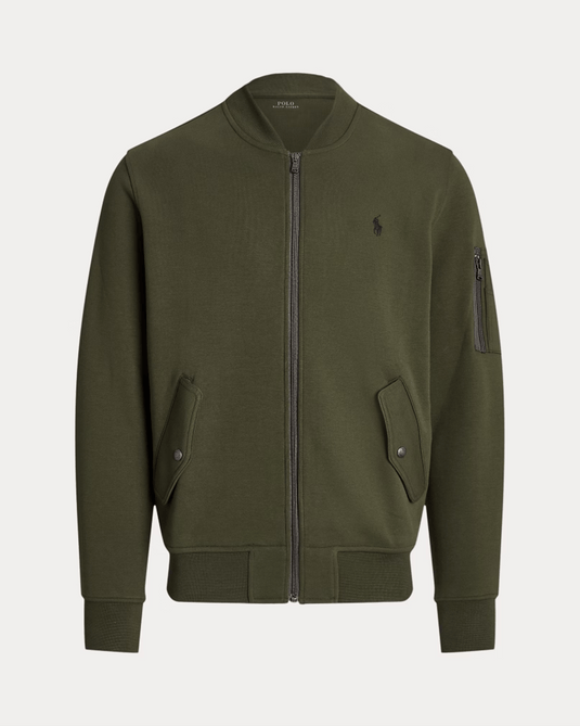 Ralph Lauren Mens Double-Knit Bomber Jacket