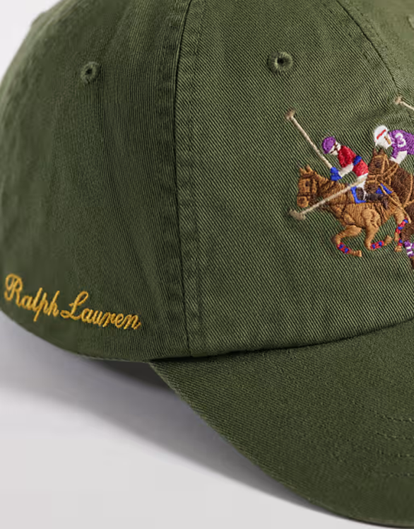 Load image into Gallery viewer, Polo Ralph Lauren Triple Pony Twill Ball Cap
