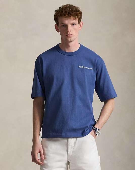 Polo Ralph Lauren Mens Relaxed Fit Logo Jersey T-Shirt