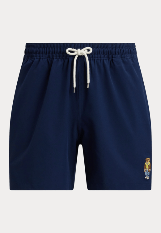 Ralph Lauren Mens Traveler Polo Bear Swim Trunk