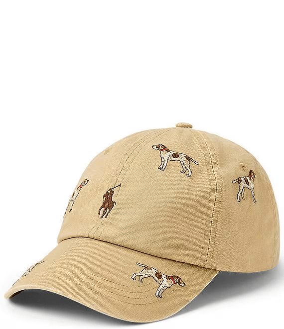 Load image into Gallery viewer, Polo Ralph Lauren Dog-Embroidered Twill Ball Cap
