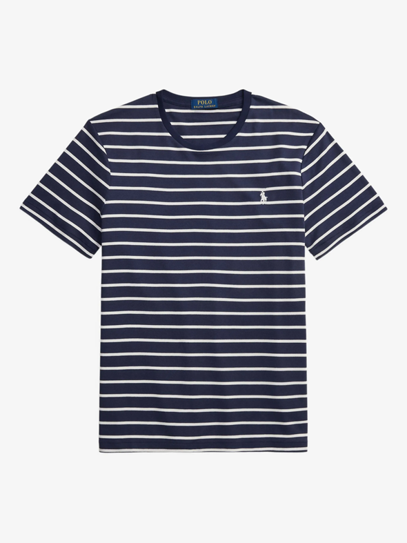 Load image into Gallery viewer, Polo Ralph Lauren Mens Custom Slim Striped Soft Cotton T-Shirt

