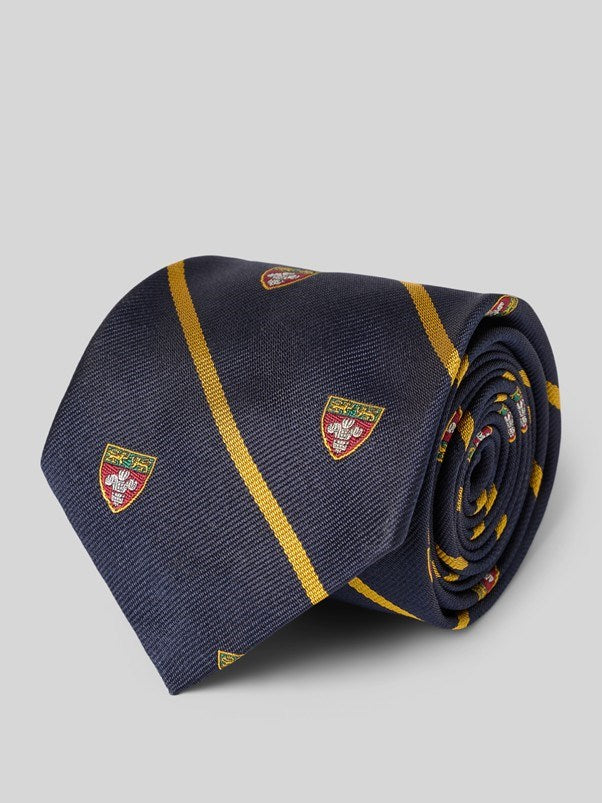 Load image into Gallery viewer, Polo Ralph Lauren Striped Silk Narrow Club Tie
