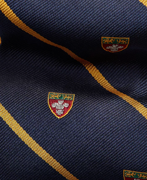 Load image into Gallery viewer, Polo Ralph Lauren Striped Silk Narrow Club Tie
