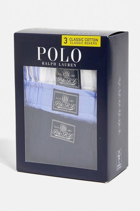 Load image into Gallery viewer, Polo Ralph Lauren Cotton Boxer 3-Pack

