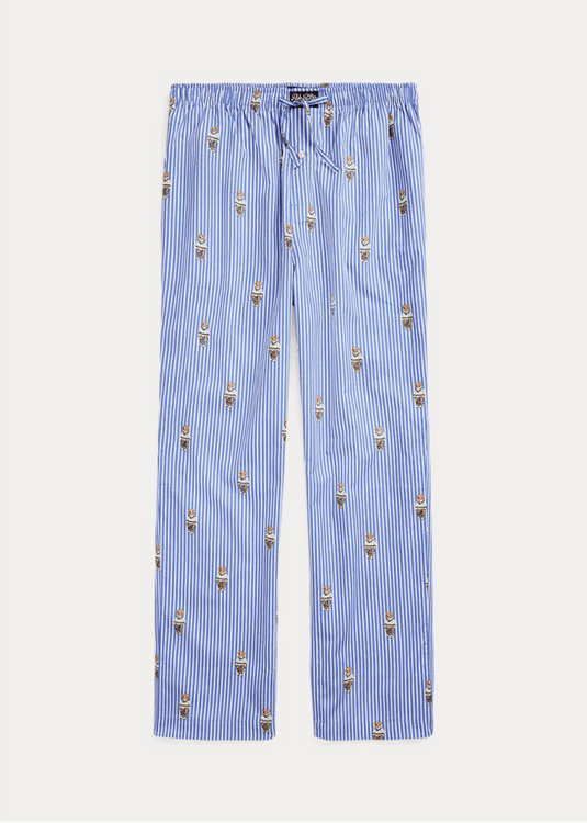 Polo Ralph Lauren Polo Bear Striped Cotton Pyjama Pant