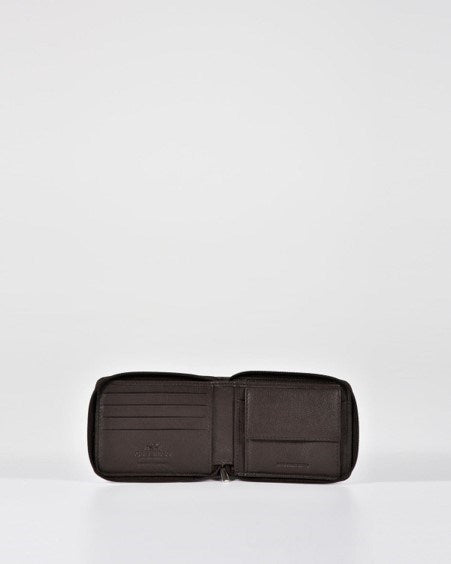 Load image into Gallery viewer, Cobb &amp; Co Mens Hunter RFID Men's Zip Around Leather Wallet
