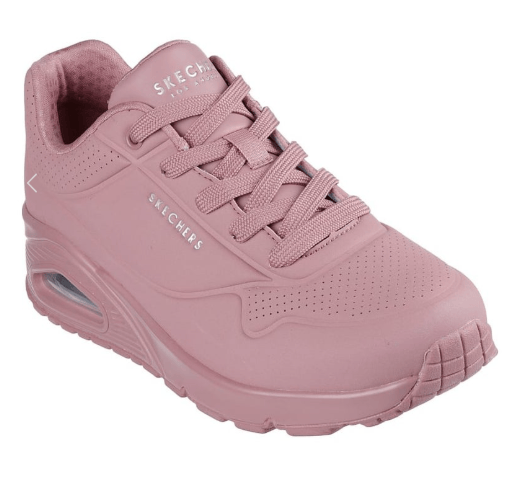 Skechers Womens Uno Stand On Air - Dark Rose