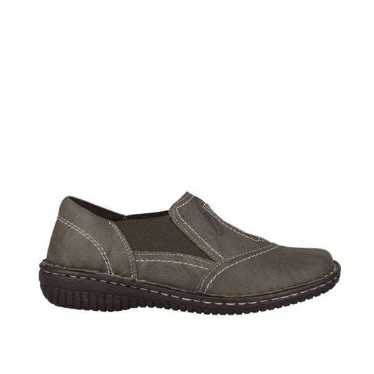 Cabello Comfort Womens Crinkle Shoe - Khaki