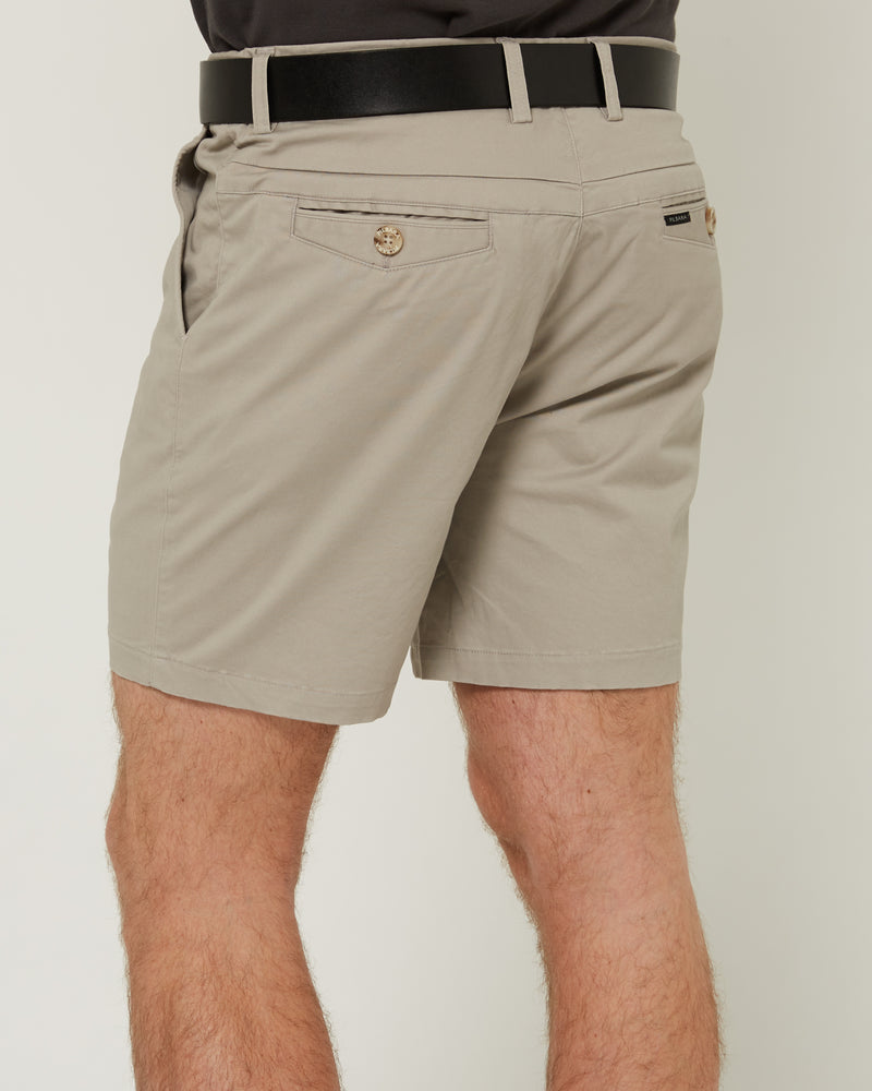 Load image into Gallery viewer, Pilbara Mens Chino Shorts - Mushroom
