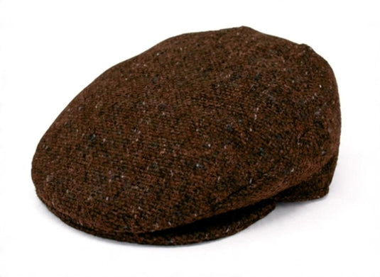 Hanna Hats Vintage Cap  - Brown Fleck Salt & Pepper