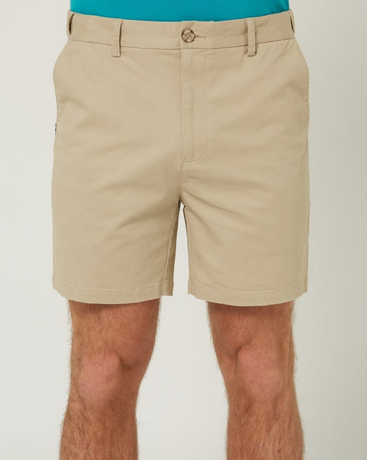 Pilbara Mens Chino Shorts - Beige