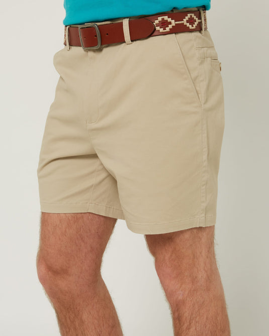 Pilbara Mens Chino Shorts - Beige