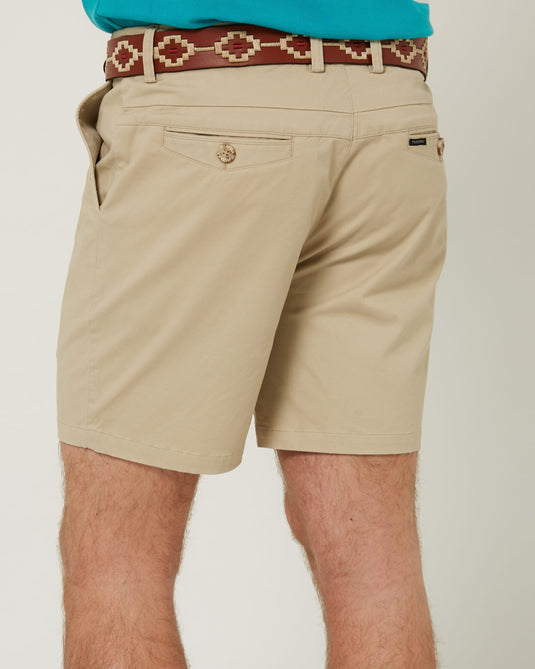 Pilbara Mens Chino Shorts - Beige