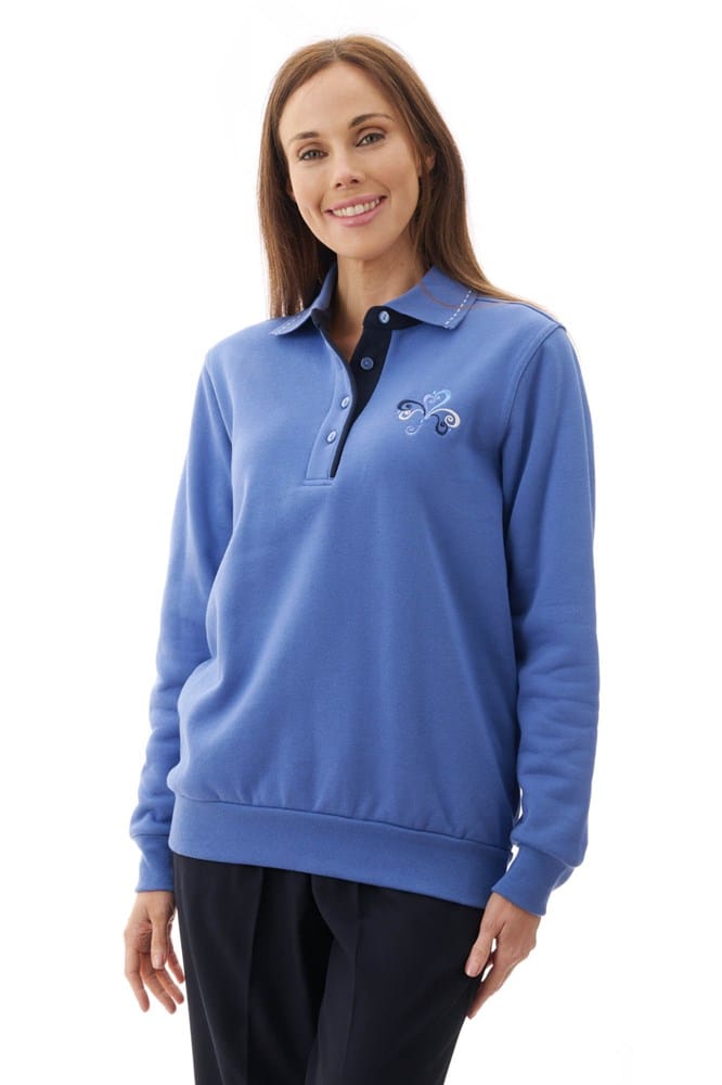 Load image into Gallery viewer, Givoni Women's Rogers Embroidered Fleece Jumper
