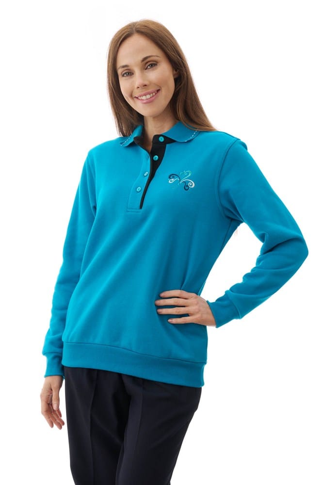 Load image into Gallery viewer, Givoni Women's Rogers Embroidered Fleece Jumper

