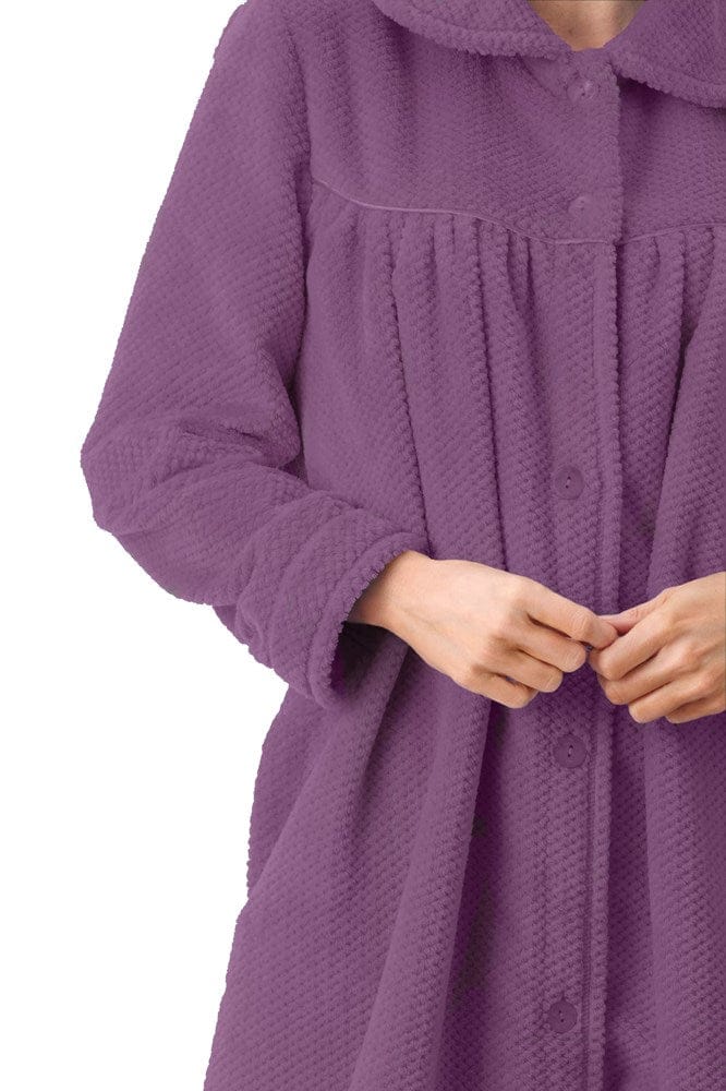 Load image into Gallery viewer, Givoni Womens Mid Button Gown - Mulberry
