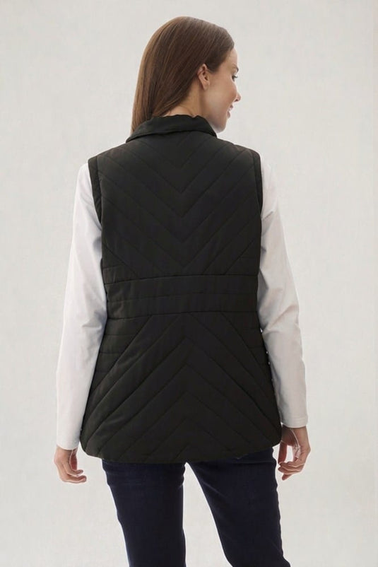 Givoni Womens Puffer Vest - Black