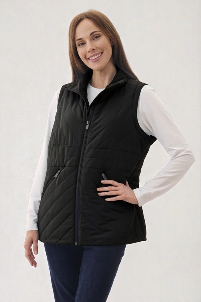 Load image into Gallery viewer, Givoni Womens Puffer Vest - Black
