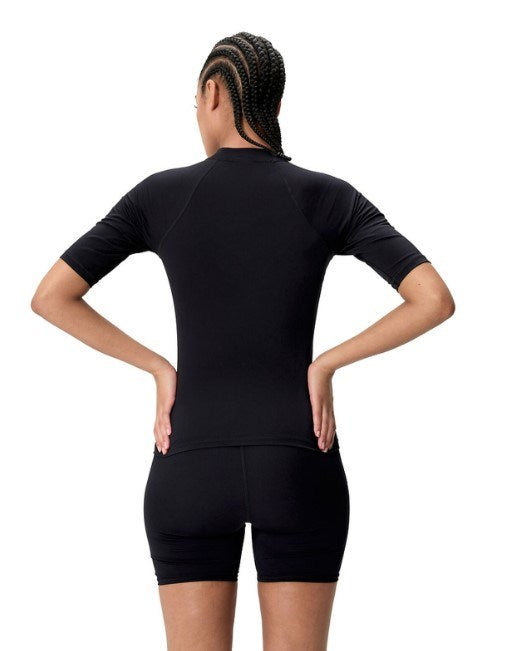 Load image into Gallery viewer, Speedo Womens Endurance+ Short Sleeve Rash Guard
