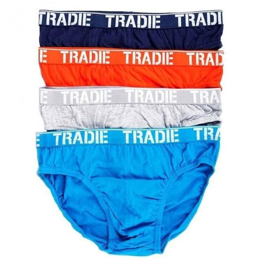 Tradies Mens 4 Pack Brief