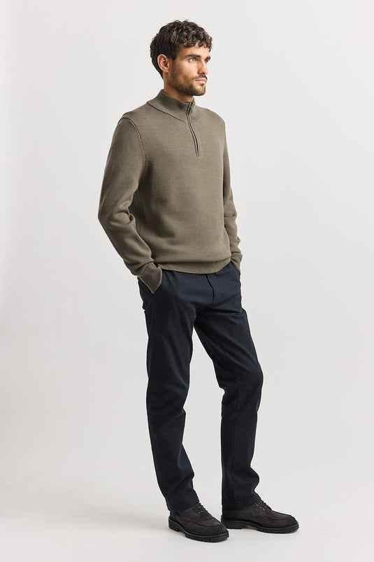 Toorallie Mens Trademark Half Zip - Falcon