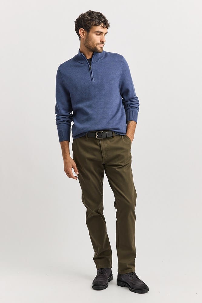 Load image into Gallery viewer, Toorallie Mens Trademark Half Zip - Galaxy
