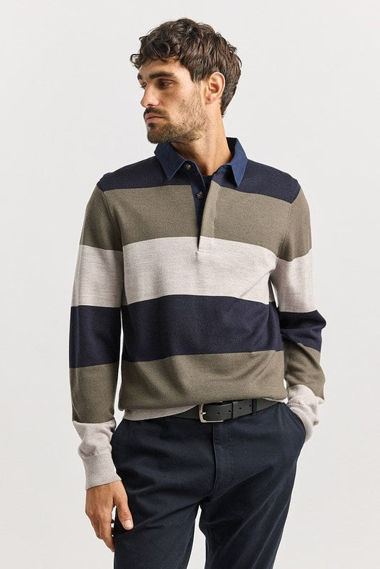 Toorallie Mens Rugby Knit - Falcon