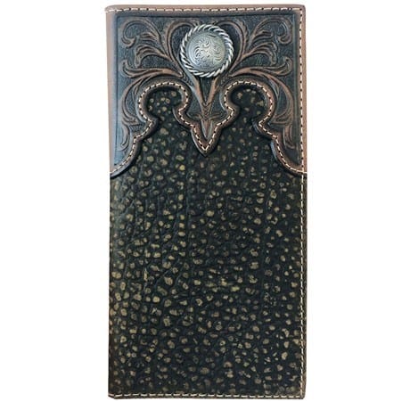 Roper Rodeo Wallet - Tooled Yoke