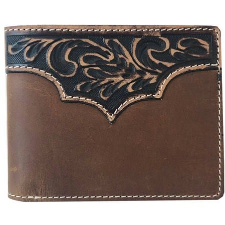 Roper Bi-fold Wallet - Tooled Yoke
