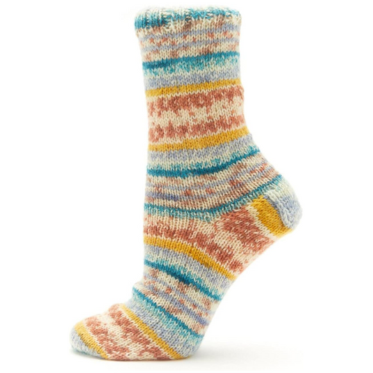 Fiddlesticks Mustard-Rust Jester 4 ply Sock Yarn