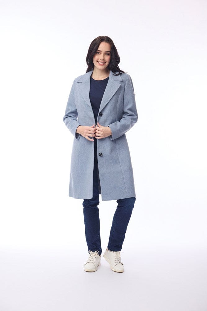 Load image into Gallery viewer, Orientique Womens Coat 3 Button - Sky
